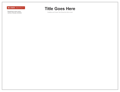 An example of a branded research poster.